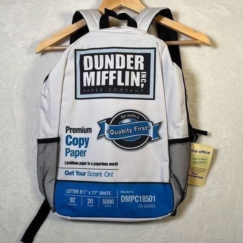 The Office Dunder Mifflin Hot Topic Back to school gift idea Unisex Backpack NWT